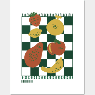 Fruits Picnic Posters and Art